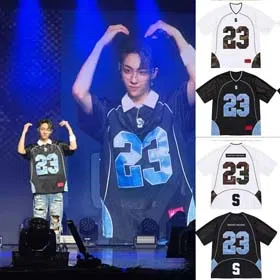 Tem Teng same style embroidery splicing mesh breathable quick-drying men's and women's T-shirt-1921  
