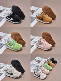 Nike NK top layer leather casual children's shoes-4131  